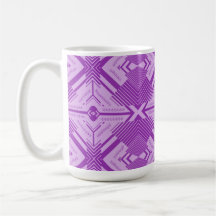 Abstrakte Kunst Chevron Geometrisches Nahtloses Mu