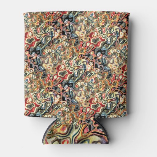 Abstrakte Kunst Cooler Dosenkühler (Vorderseite)