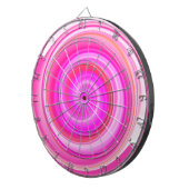 Abstrakte Kunst Dartscheibe (Vorderseite rechts)