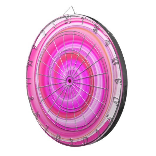 Abstrakte Kunst Dartscheibe (Vorderseite rechts)