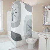 abstrakte Kunst der 50er Jahre Duschvorhang (Beispiel)