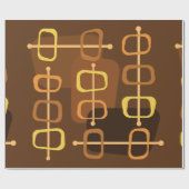 abstrakte Kunst der 50er Jahre Geschenkpapier (Flach)