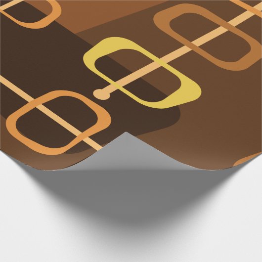 abstrakte Kunst der 50er Jahre Geschenkpapier (Ecke)