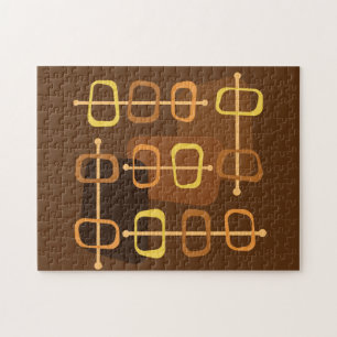 abstrakte Kunst der 50er Jahre Puzzle