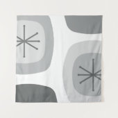 abstrakte Kunst der 50er Jahre Wandteppich (Vorderseite)