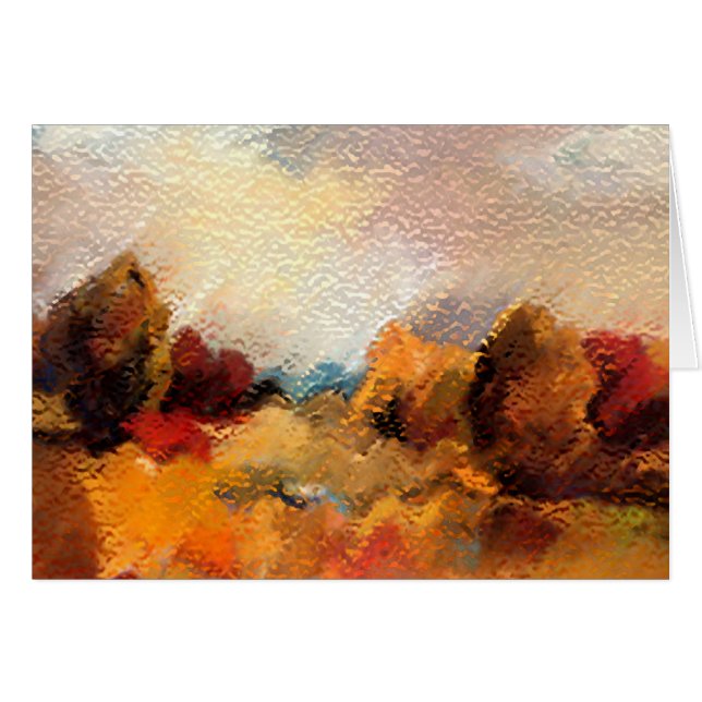 Abstrakte Kunst der Erde 2 (Vorderseite (Horizontal))