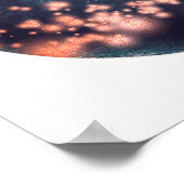 Abstrakte Kunst der Kosmischen Himmelfahrt Poster (Ecke)