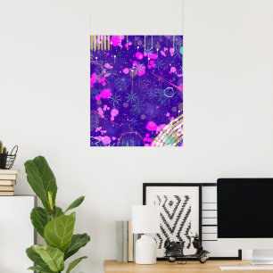 Abstrakte Kunst: der kreative Geist Poster