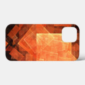 Abstrakte Kunst des Fensterlichts Case-Mate iPhone Hülle (Rückseite (Horizontal))