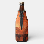 Abstrakte Kunst des Fensterlichts Flaschenkühler (Flasche Rückseite)