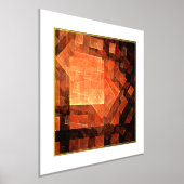 Abstrakte Kunst des Fensterlichts Foliendrucke (Ablage )