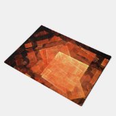 Abstrakte Kunst des Fensterlichts Fußmatte (Schrägansicht)