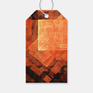 Abstrakte Kunst des Fensterlichts Geschenkanhänger