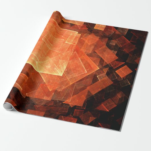 Abstrakte Kunst des Fensterlichts Geschenkpapier (Ungerollt)