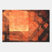 Abstrakte Kunst des Fensterlichts Geschenkpapier Set (Vorderseite 2)