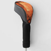 Abstrakte Kunst des Fensterlichts Golf Headcover (angewinkelt)