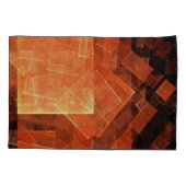 Abstrakte Kunst des Fensterlichts Kissenbezug (Rückseite)