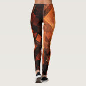 Abstrakte Kunst des Fensterlichts Leggings (Rückseite)