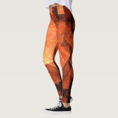 Abstrakte Kunst des Fensterlichts Leggings (Links)