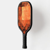 Abstrakte Kunst des Fensterlichts Pickleball Schläger (Links)