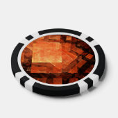 Abstrakte Kunst des Fensterlichts Pokerchips (Einzeln)