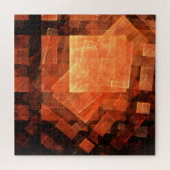 Abstrakte Kunst des Fensterlichts Puzzle (Horizontal)