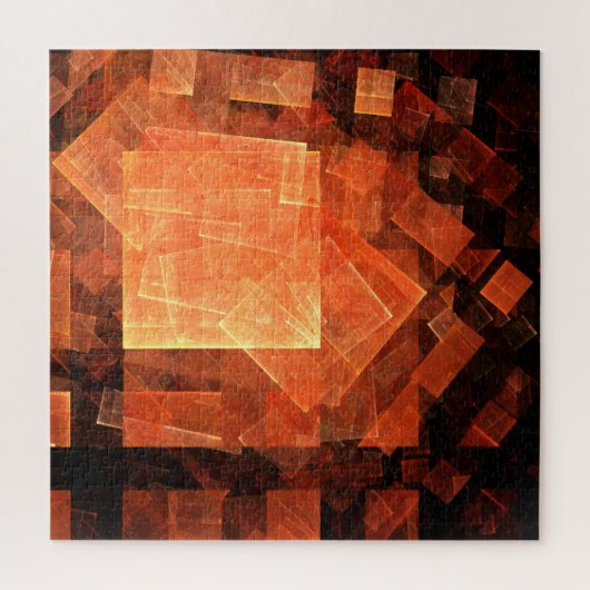 Abstrakte Kunst des Fensterlichts Puzzle (Vertikal)