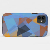 Abstrakte Kunst des Kubismus | Geometrisches Muste Case-Mate iPhone Hülle (Rückseite (Horizontal))