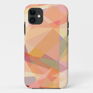 Abstrakte Kunst des Kubismus  Modernes geometrisch iPhone 11 Hülle