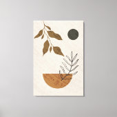 Abstrakte Kunst des Mittelalters, neutrale Leinwan Leinwanddruck (Vorderseite)