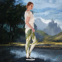 Abstrakte Kunst des schimmernden grünen Schaffens