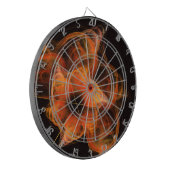 Abstrakte Kunst, Dichtung und Musik Dartscheibe (Vorderseite Links)