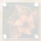 Abstrakte Kunst, Dichtung und Musik Glasuntersetzer (Rückseite)