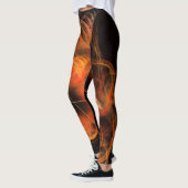 Abstrakte Kunst, Dichtung und Musik Leggings (Links)