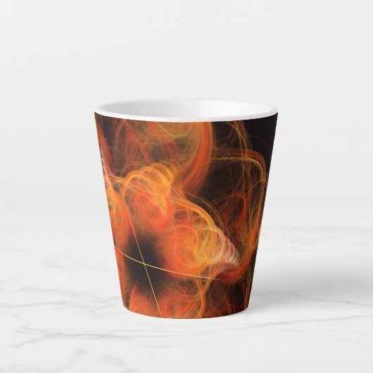 Abstrakte Kunst, Dichtung und Musik Milchtasse (Vorderseite)
