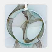 Abstrakte Kunst, Dichtung und Musik Ornament Aus Metall (Rückseite)