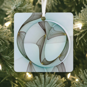 Abstrakte Kunst, Dichtung und Musik Ornament Aus Metall