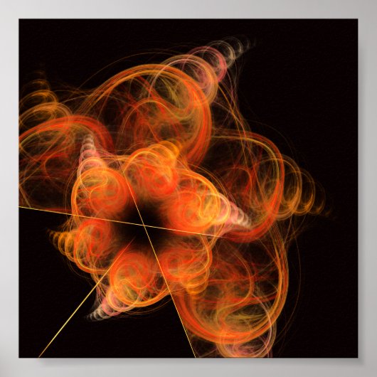 Abstrakte Kunst, Dichtung und Musik Poster (Vorne)