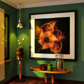 Abstrakte Kunst, Dichtung und Musik Poster