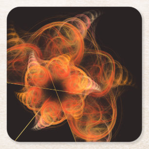 Abstrakte Kunst, Dichtung und Musik Rechteckiger Pappuntersetzer