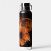 Abstrakte Kunst, Dichtung und Musik Trinkflasche (Rückseite)