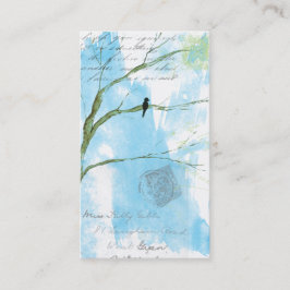 Abstrakte Kunst, die einzige Visitenkarte