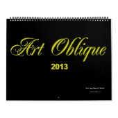 Abstrakte Kunst durch David Ruhl Kalender (Titelbild)