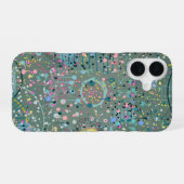 Abstrakte Kunst: Durch die Wiese iPhone 16 Hülle (Rückseite (Horizontal))