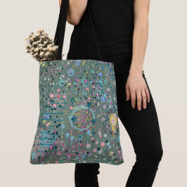 Abstrakte Kunst: Durch die Wiese  Tasche