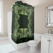 Abstrakte Kunst Duschvorhang (Beispiel)