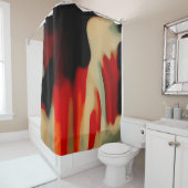 Abstrakte Kunst Duschvorhang (Beispiel)