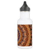 ABSTRAKTE KUNST EDELSTAHLFLASCHE (Rechts)