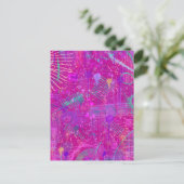 Abstrakte Kunst: Eine echte Persönlichkeit Postkarte (Stehend Vorderseite)