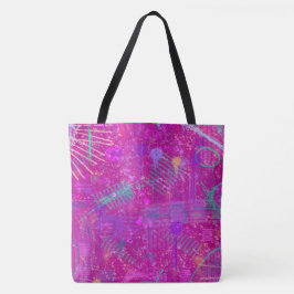 Abstrakte Kunst: Eine echte Persönlichkeit Tasche